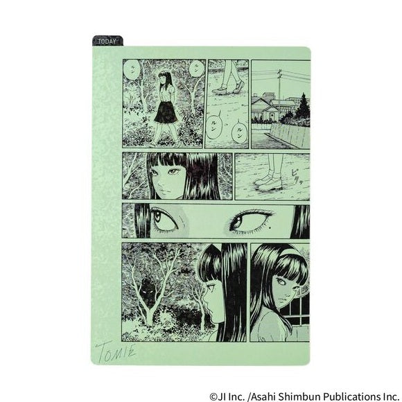 Hobonichi Techo Junji Ito: Hobonichi Pencil Board for A6 Size Tomie - Green
