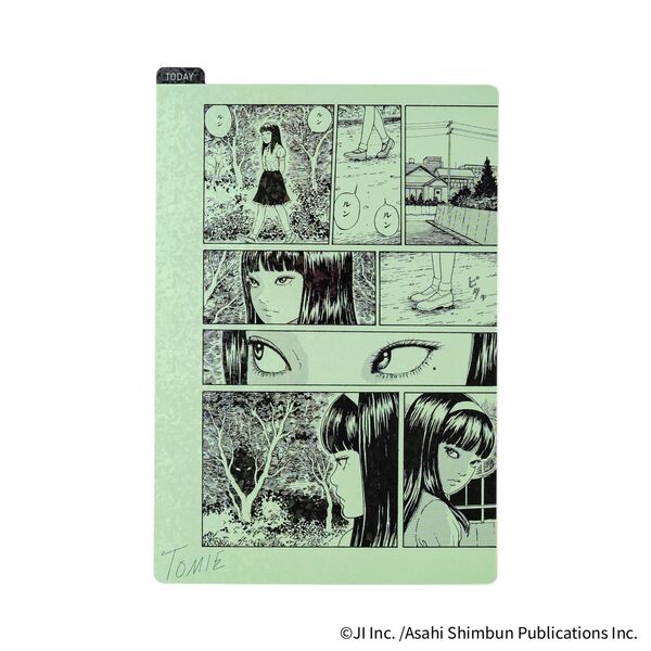 Hobonichi Techo Junji Ito: Hobonichi Pencil Board for A6 Size Tomie - Green