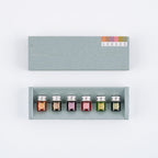 Hobonichi Techo Kakimori x TSUKI no IRO: Mini Ink Bottle Set (Jan-Jun)