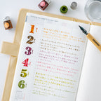 Hobonichi Techo Kakimori x TSUKI no IRO: Mini Ink Bottle Set (Jan-Jun)