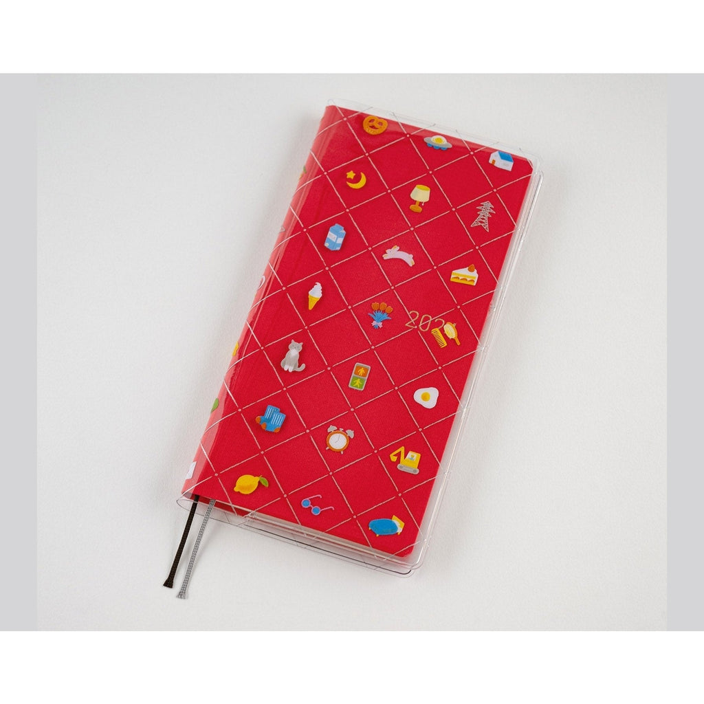 Hobonichi Techo Kanako Kagaya: Clear Cover for Weeks Familiar Sights