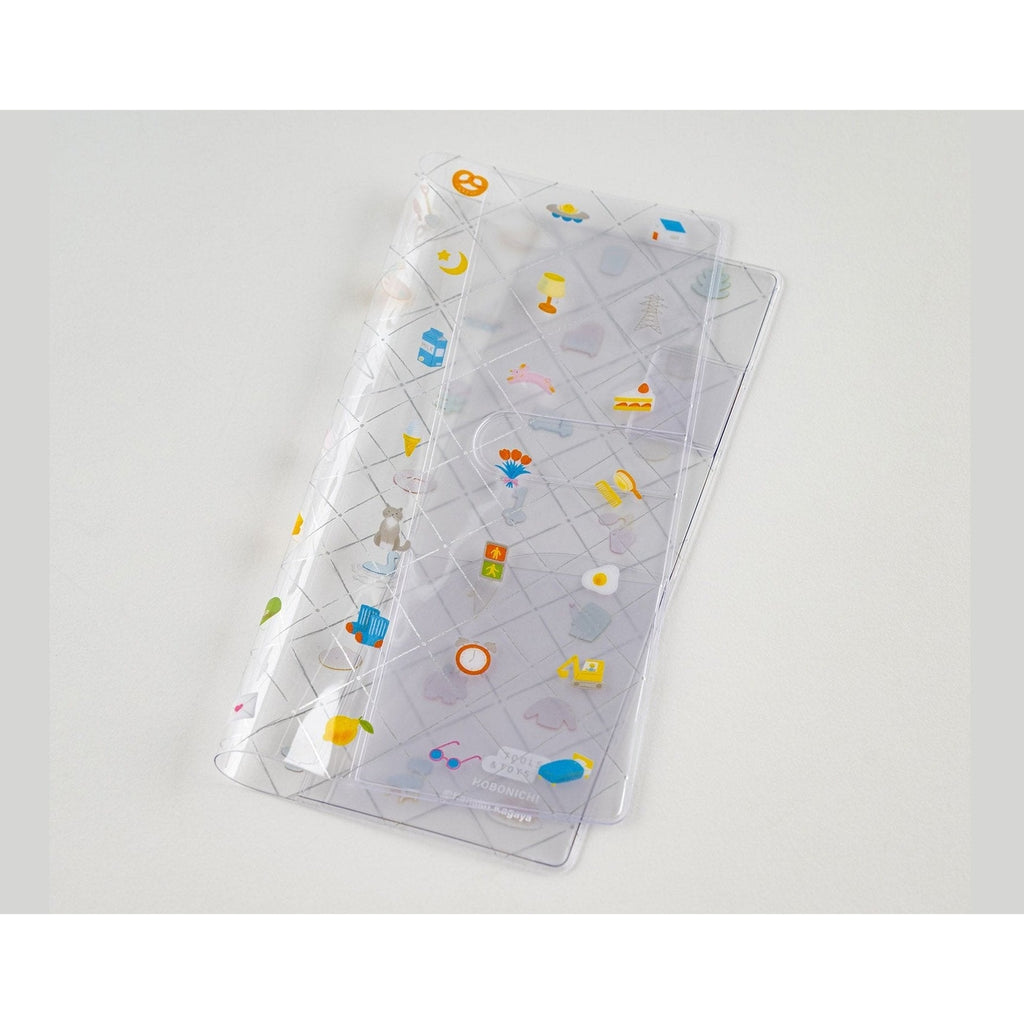 Hobonichi Techo Kanako Kagaya: Clear Cover for Weeks Familiar Sights