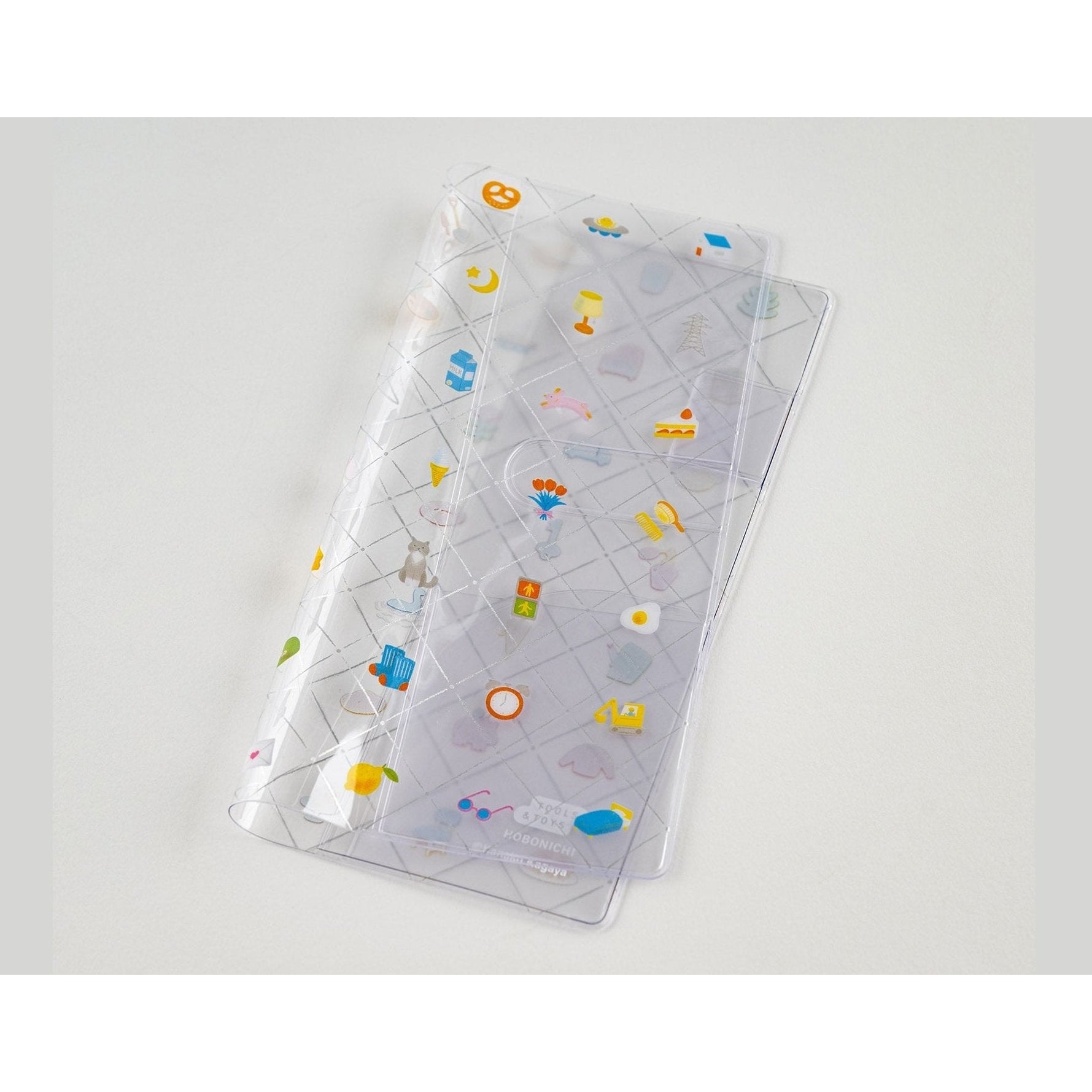 Hobonichi Techo Kanako Kagaya: Clear Cover for Weeks Familiar Sights