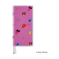 Hobonichi Techo Weeks clear PVC cover with Keiko Shibata dog ears fluttering artwork