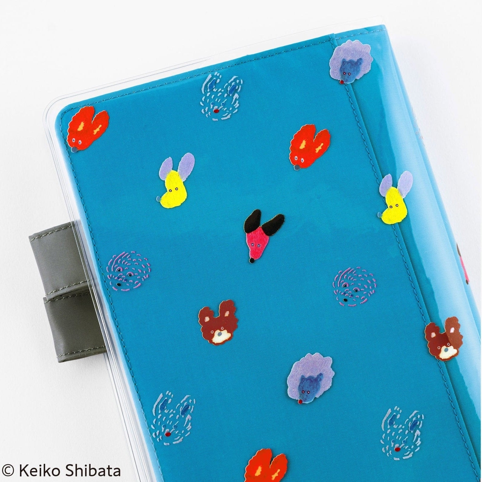 Hobonichi Techo Keiko Shibata: Cover on Cover for A5 Size Dog Ears Fluttering in the Wind