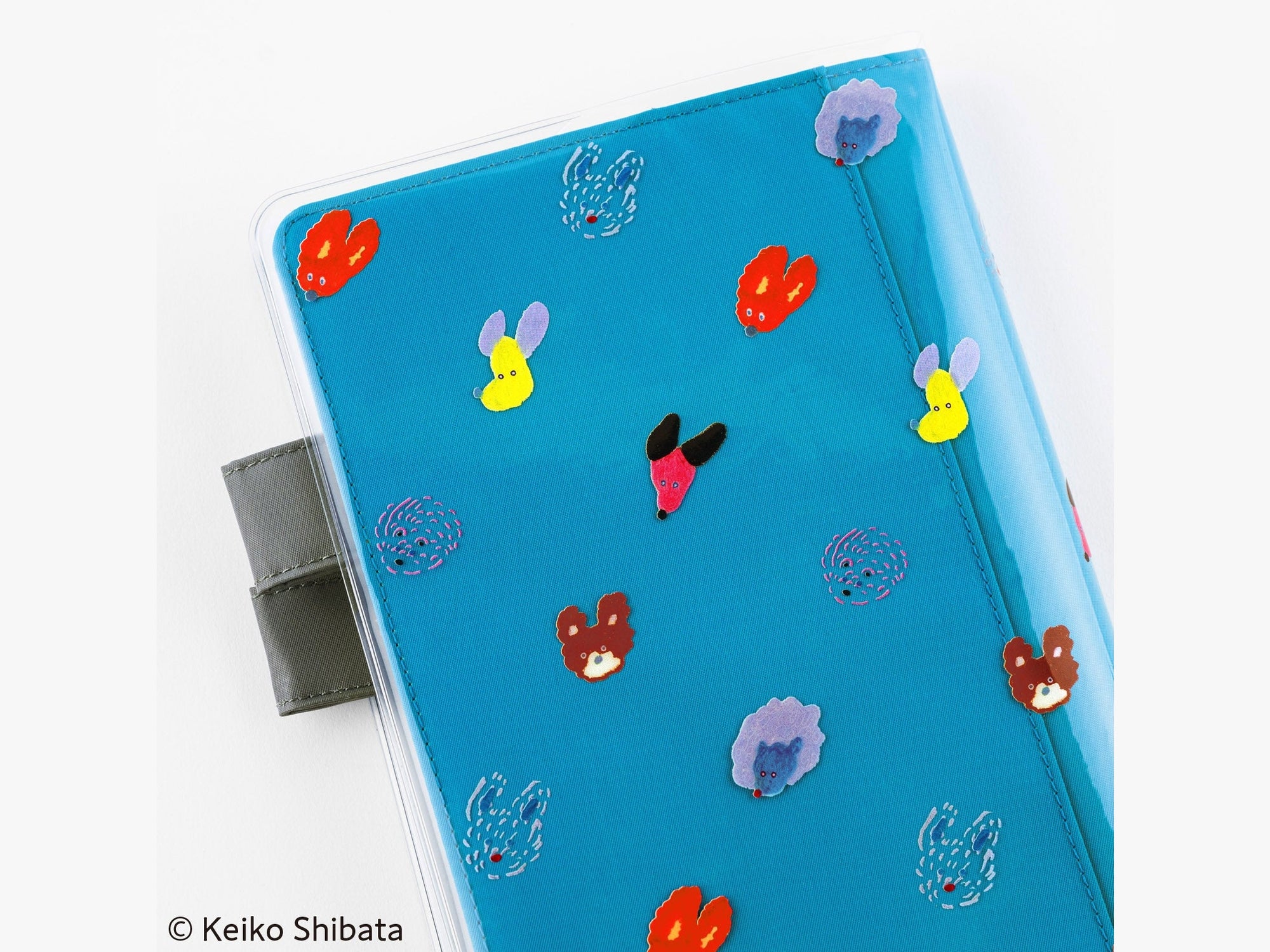 Hobonichi Techo Keiko Shibata: Cover on Cover for A5 Size Dog Ears Fluttering in the Wind