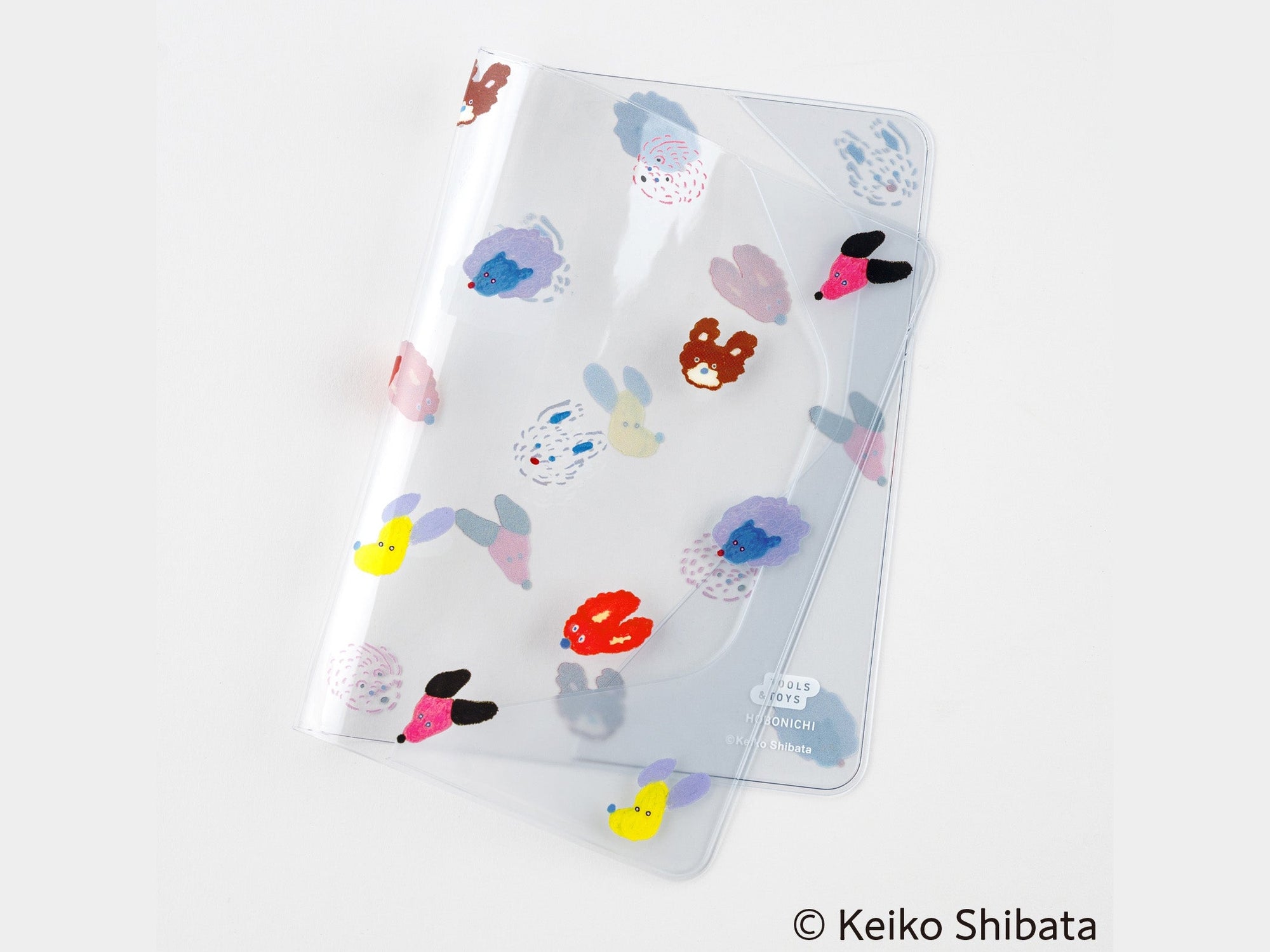 Hobonichi Techo Keiko Shibata: Cover on Cover for A6 Size Dog Ears Fluttering in the Wind