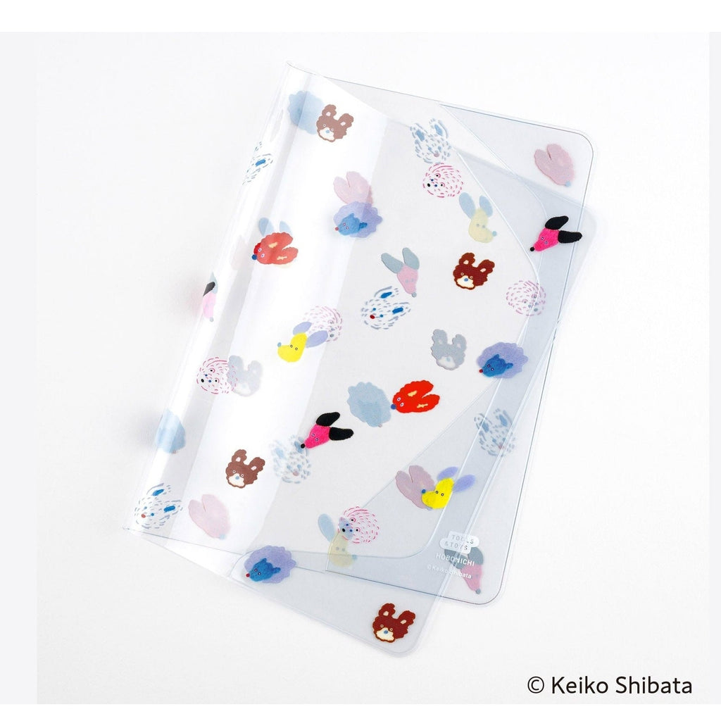 Hobonichi Techo Keiko Shibata: Cover on Cover for A5 Size Dog Ears Fluttering in the Wind