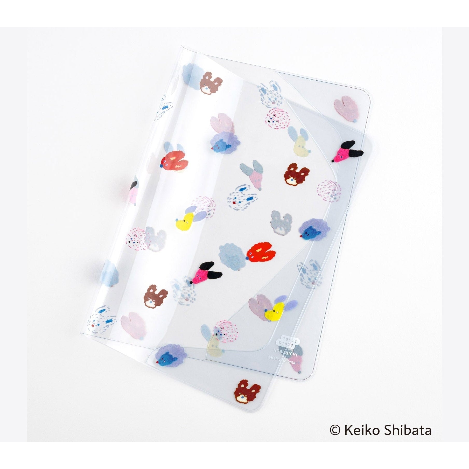 Hobonichi Techo Keiko Shibata: Cover on Cover for A5 Size Dog Ears Fluttering in the Wind