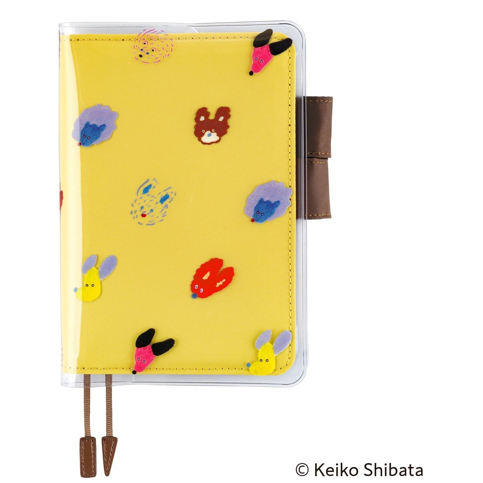 Hobonichi Techo Keiko Shibata: Cover on Cover for A6 Size Dog Ears Fluttering in the Wind