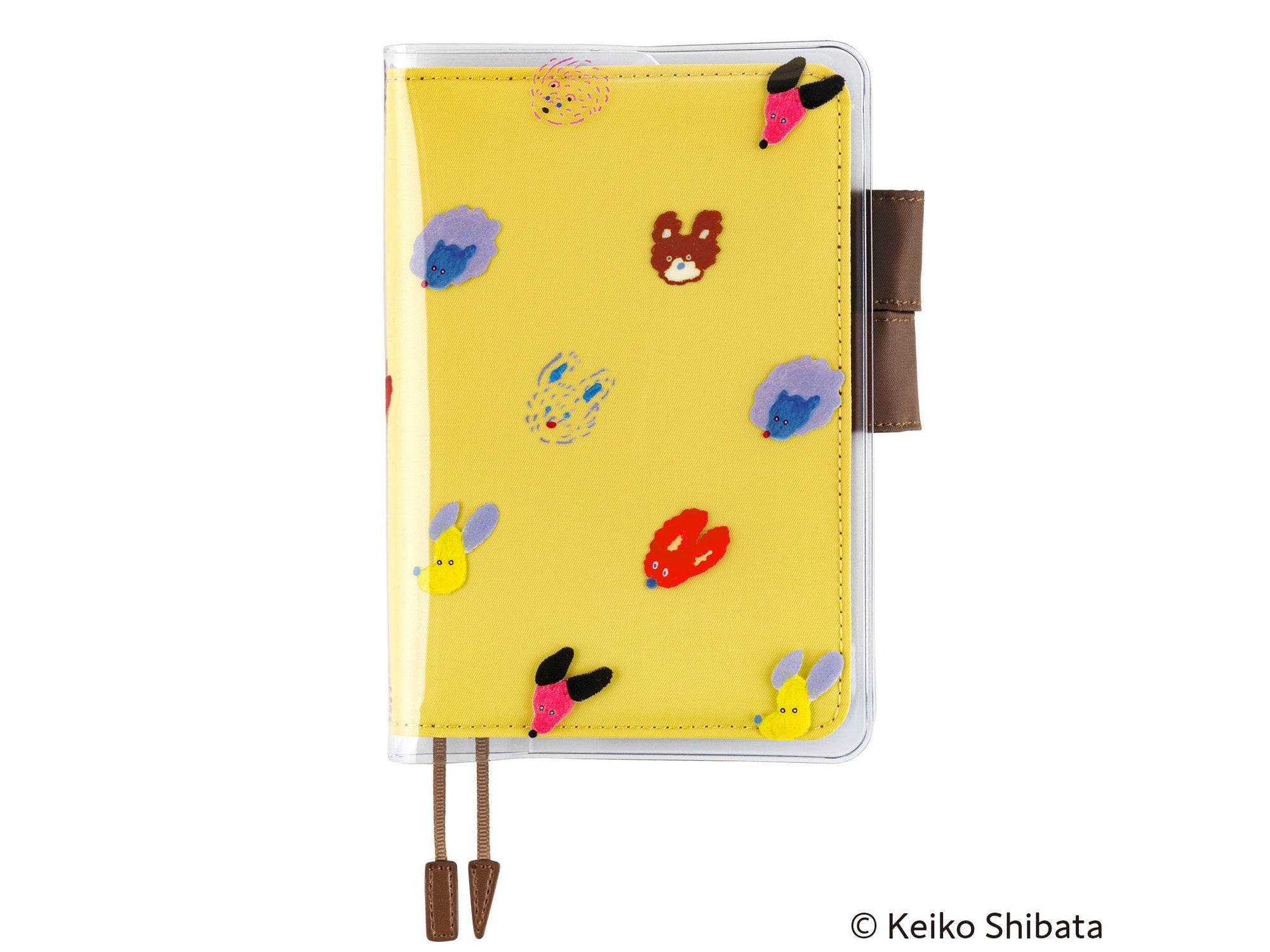 Hobonichi Techo Keiko Shibata: Cover on Cover for A6 Size Dog Ears Fluttering in the Wind