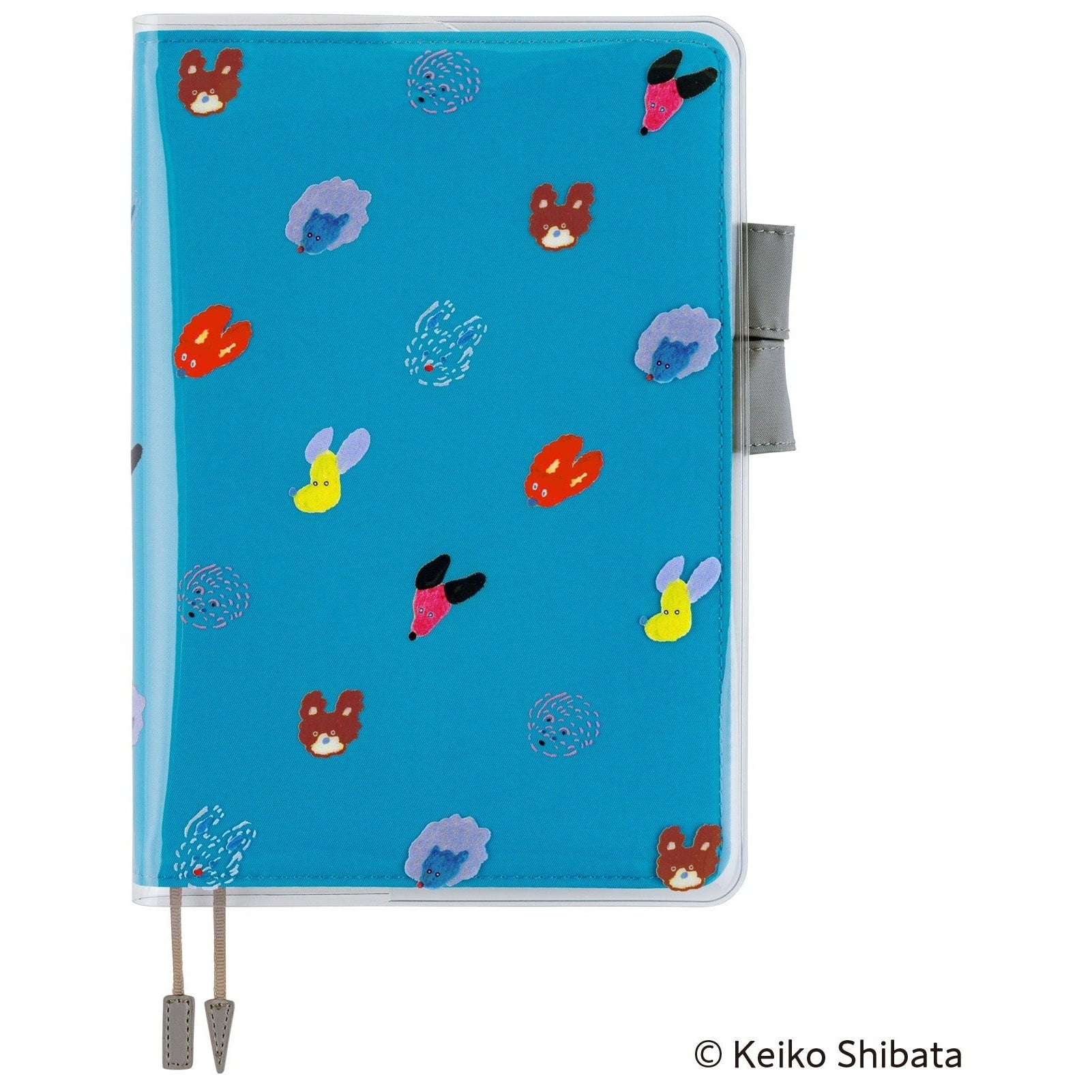 Hobonichi Techo Keiko Shibata: Cover on Cover for A5 Size Dog Ears Fluttering in the Wind