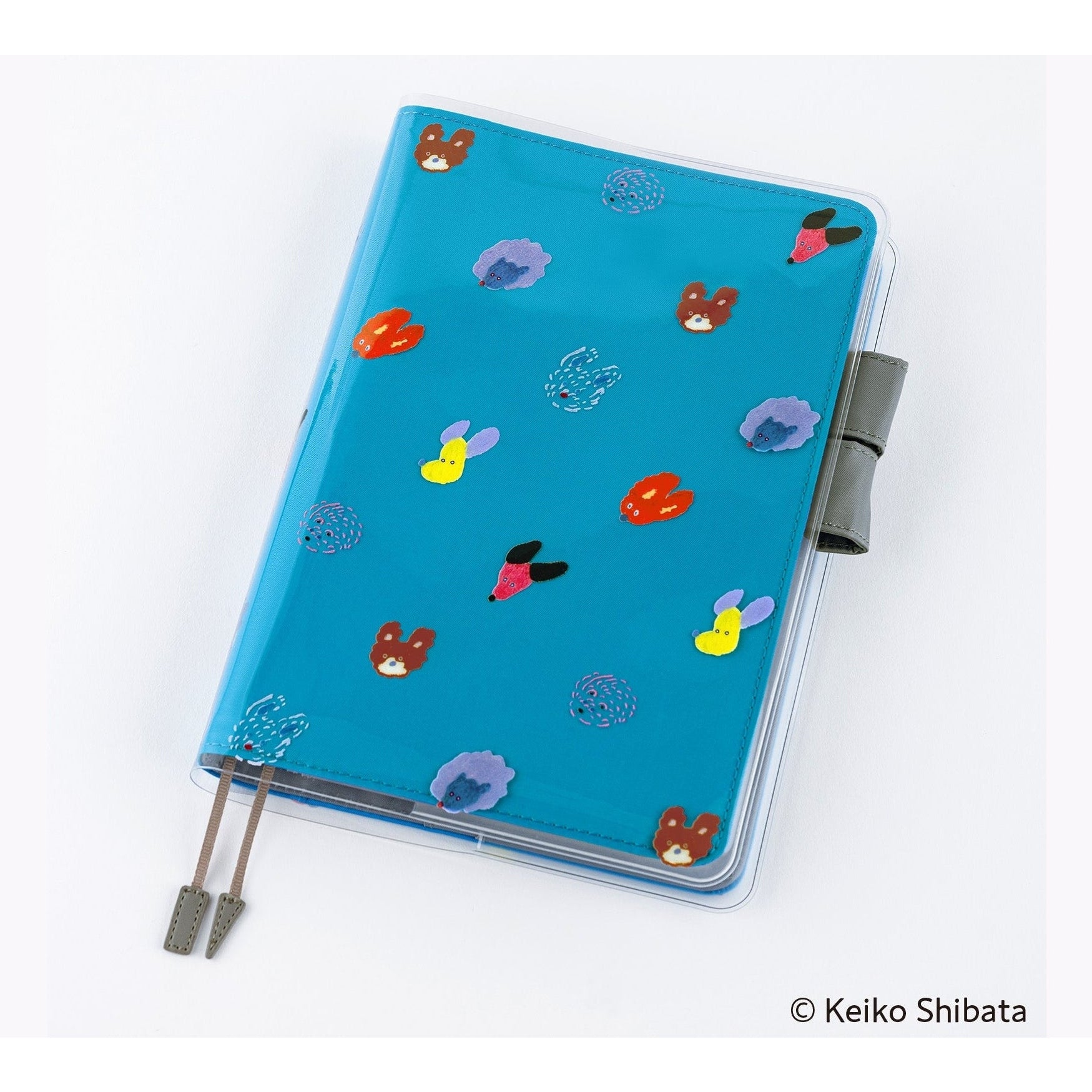 Hobonichi Techo Keiko Shibata: Cover on Cover for A5 Size Dog Ears Fluttering in the Wind