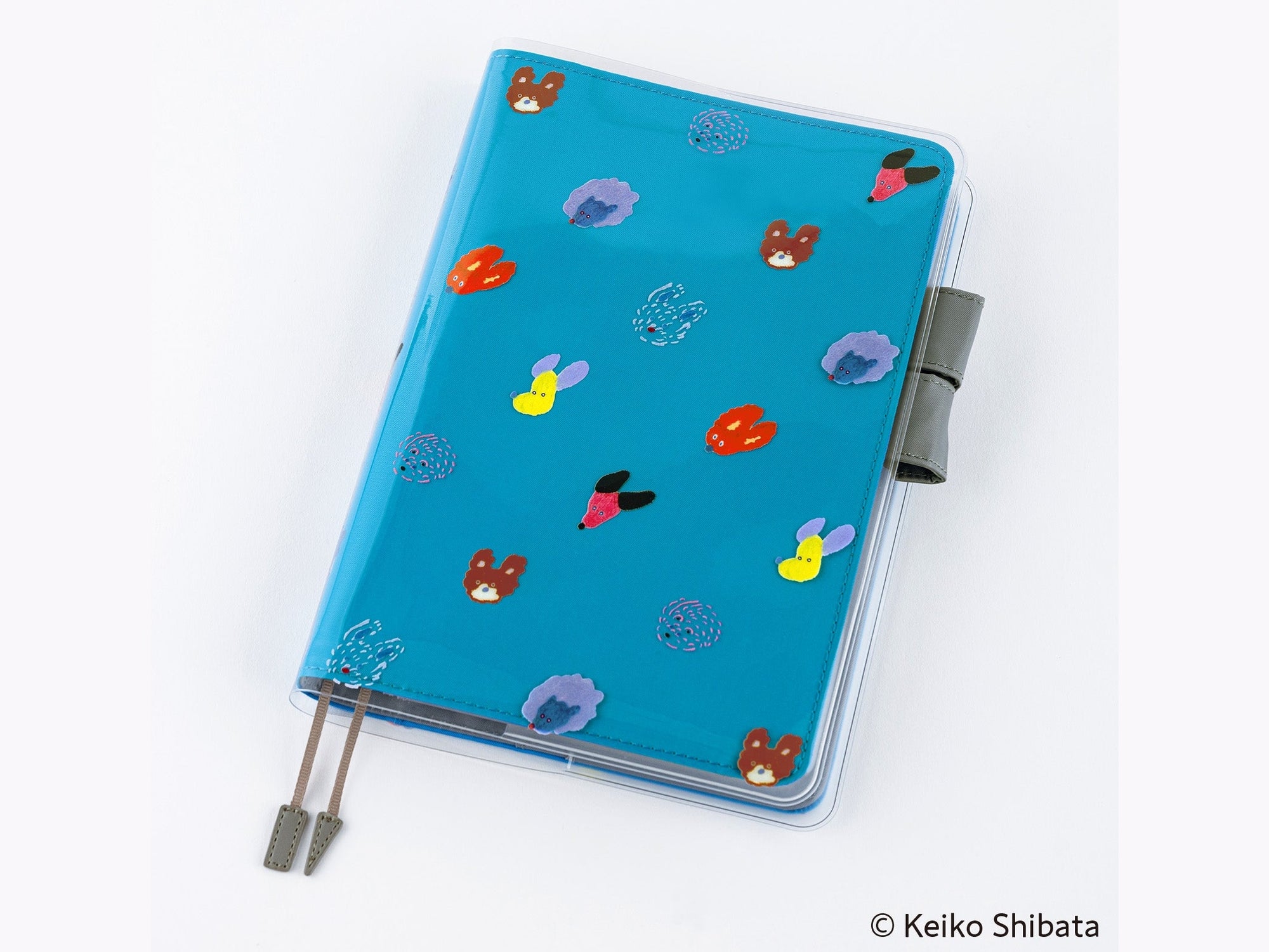 Hobonichi Techo Keiko Shibata: Cover on Cover for A5 Size Dog Ears Fluttering in the Wind