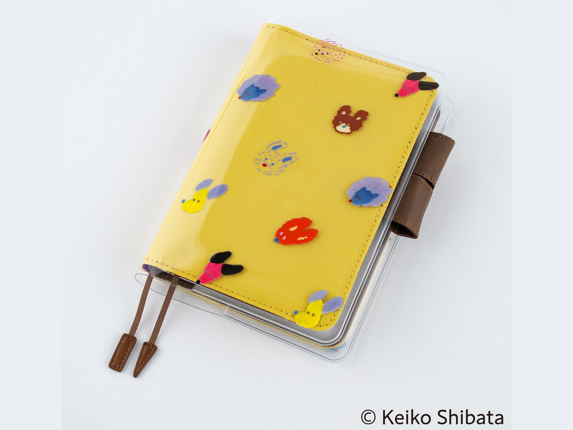 Hobonichi Techo Keiko Shibata: Cover on Cover for A6 Size Dog Ears Fluttering in the Wind