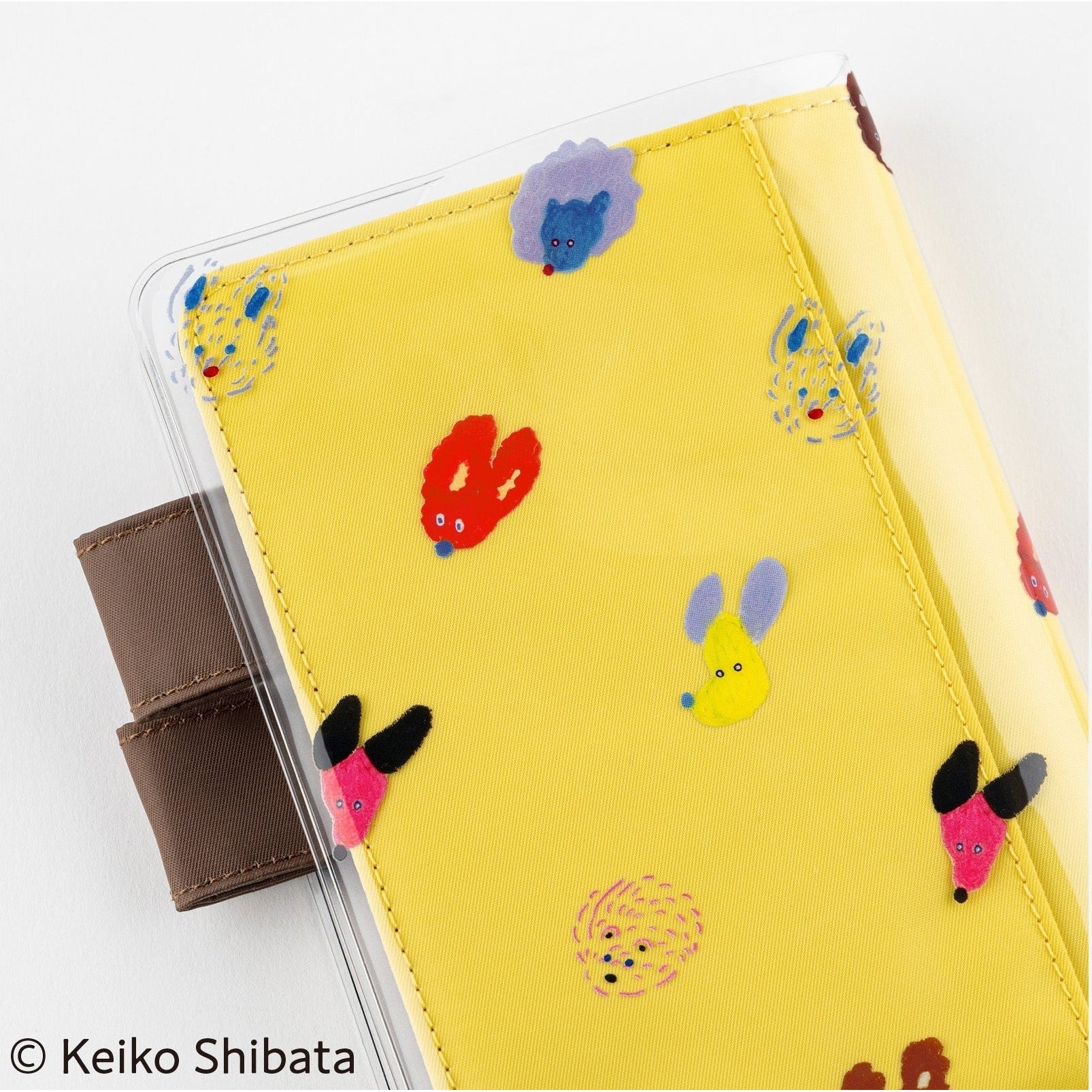 Hobonichi Techo Keiko Shibata: Cover on Cover for A6 Size Dog Ears Fluttering in the Wind