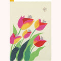Hobonichi Techo Keiko Shibata: Hobonichi Pencil Board for A5 Size Swaying tulips