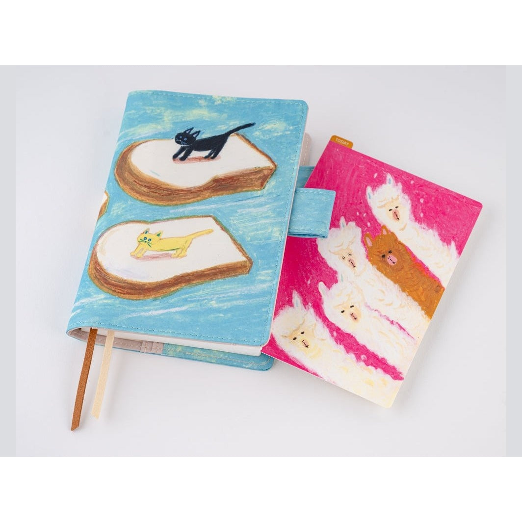 Hobonichi Techo Keiko Shibata: Hobonichi Pencil Board for A6 Size Upwind alpacas