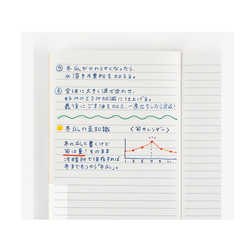 Hobonichi Techo Lined Notebook A6 Size