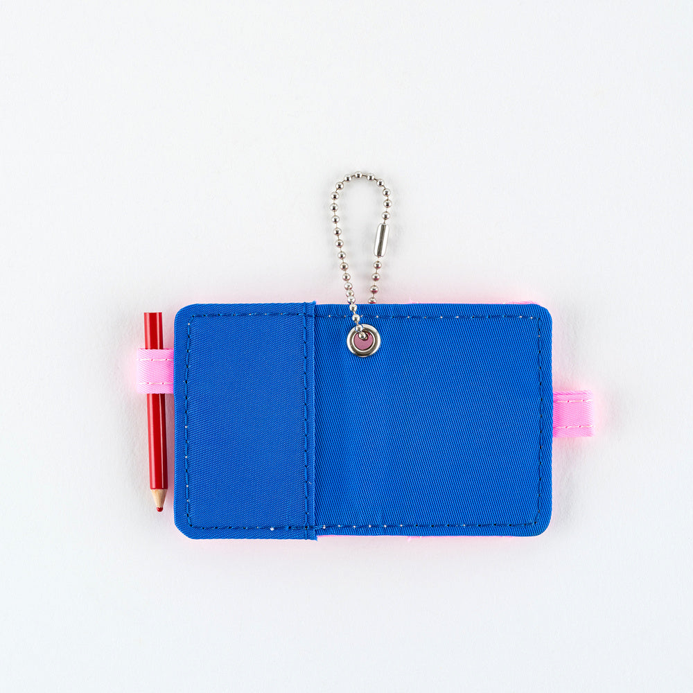 Hobonichi Techo Mini Keychain (Blue x Pink)