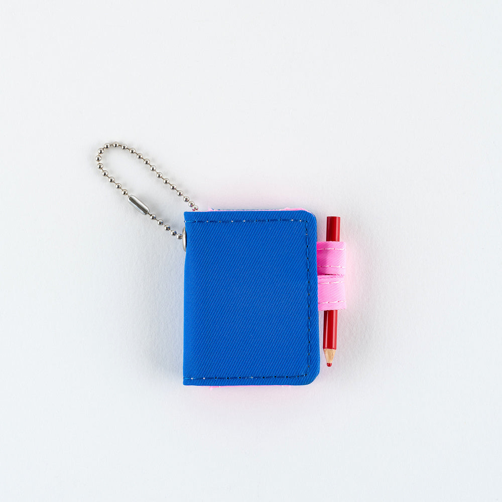 Hobonichi Techo Mini Keychain (Blue x Pink)