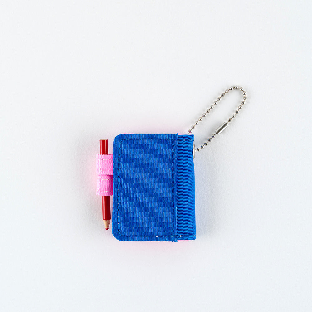Hobonichi Techo Mini Keychain (Blue x Pink)