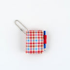 Hobonichi Techo Mini Keychain (Bright Plaid)