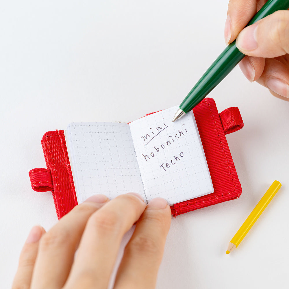 Hobonichi Techo Mini Keychain (Red)
