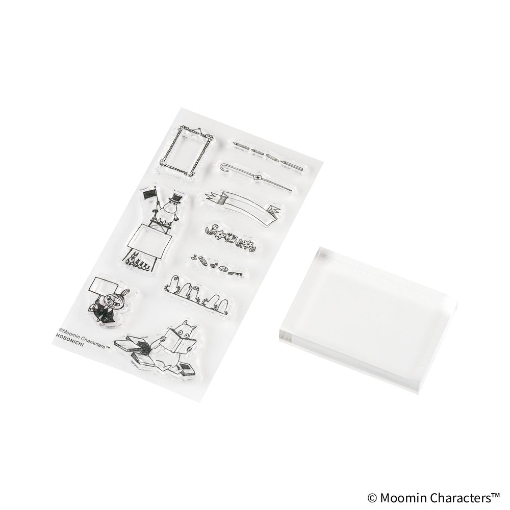 Hobonichi Techo Moomin: Clear Stamp - Moomin (Frame)