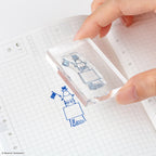 Hobonichi Techo Moomin: Clear Stamp - Moomin (Frame)