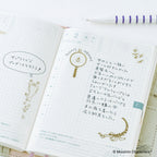 Hobonichi Techo Moomin: Foil-Stamped Clear Stickers (Adventure Log)