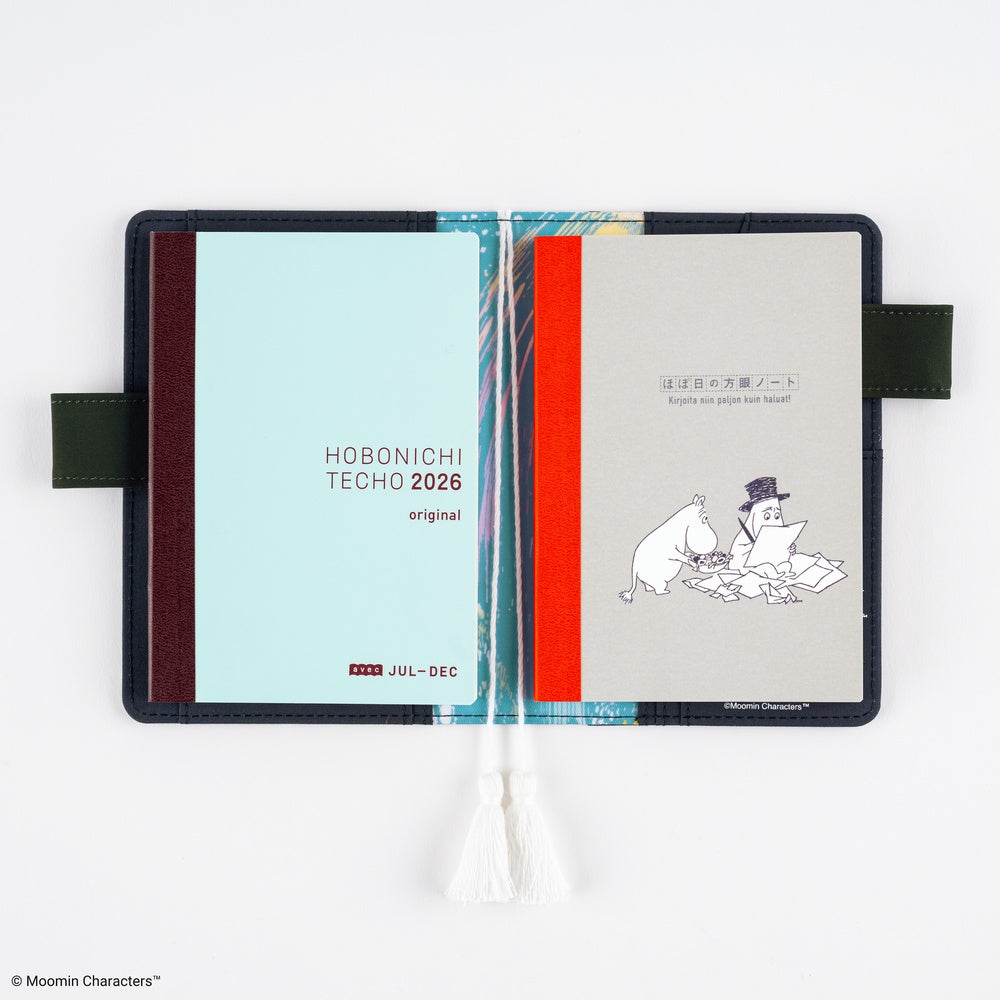 Hobonichi Techo Moomin: Hobonichi Graph Notebook (A6) - Moomin