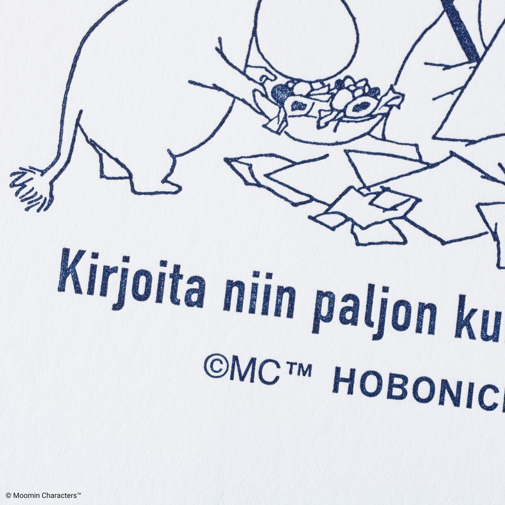 Hobonichi Techo Moomin: Hobonichi Ink-Absorbing Paper - Moomin