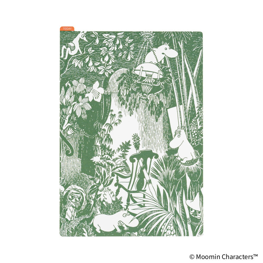 Hobonichi Techo Moomin: Hobonichi Pencil Board for A5 Size (Jungle Game)