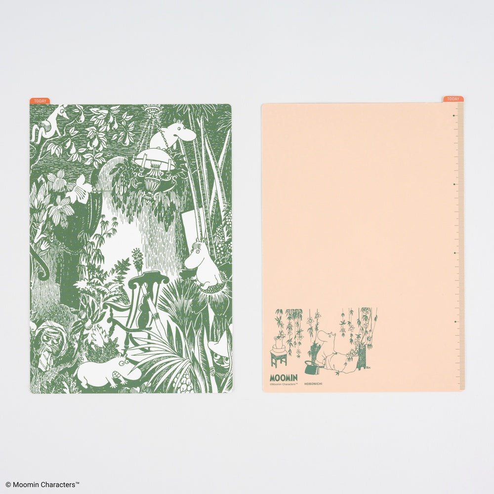 Hobonichi Techo Moomin: Hobonichi Pencil Board for A5 Size (Jungle Game)