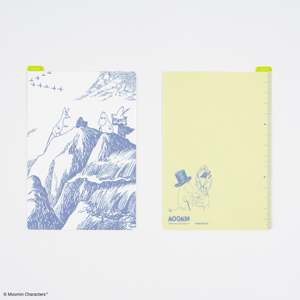 Hobonichi Techo Moomin: Hobonichi Pencil Board for A6 Size (Mysterious Hat)