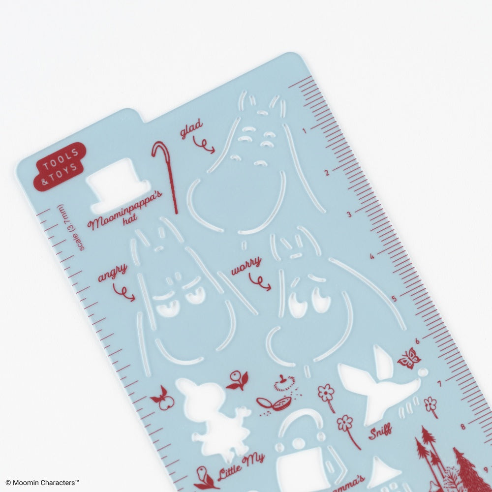Hobonichi Techo Moomin: Hobonichi Stencil - Moomin