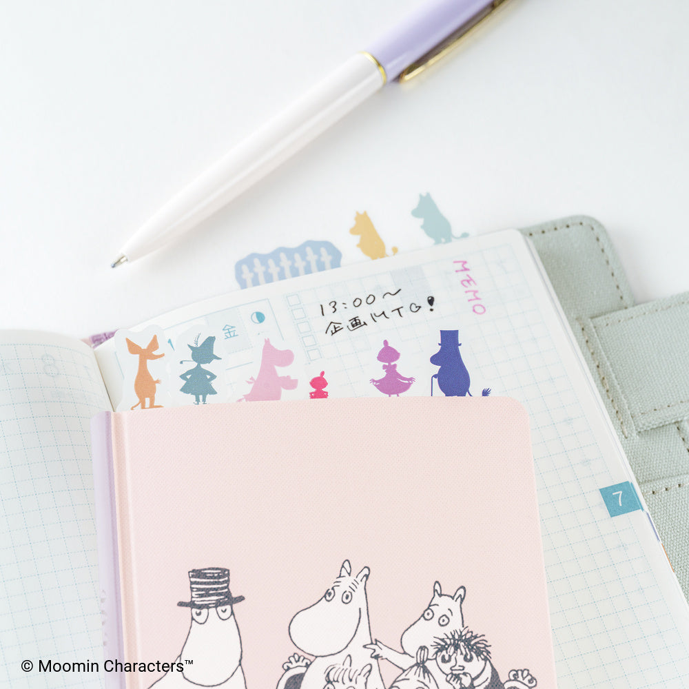 Hobonichi Techo Moomin: Index Sticky Notes (Friends of Moominvalley)