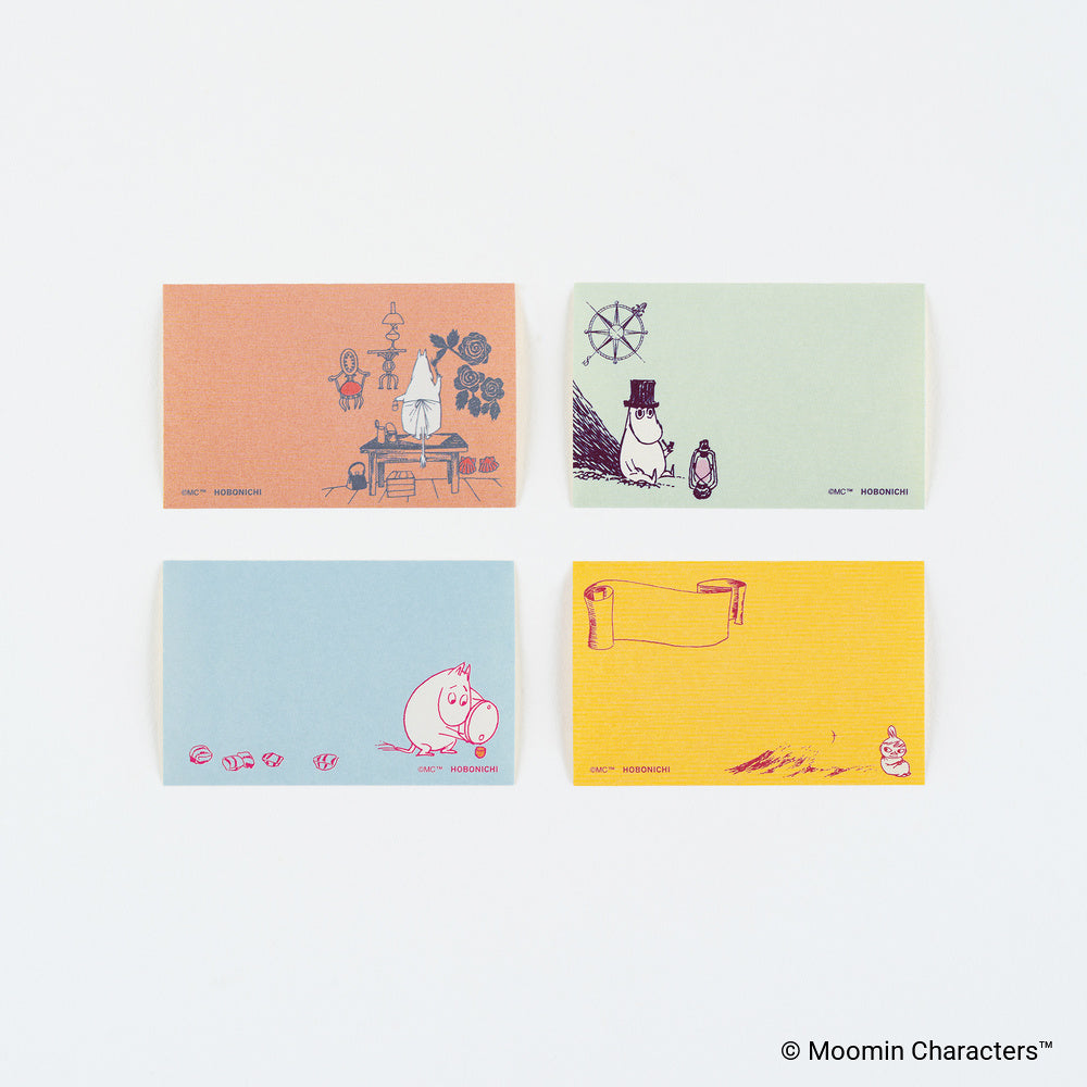 Hobonichi Techo Moomin: Sticky Note Roll (Moomin Family’s Island Life)