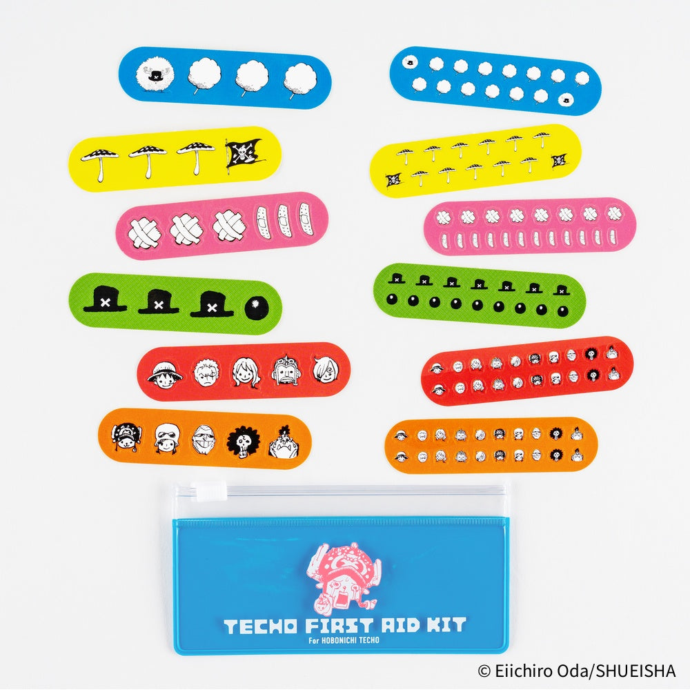 Hobonichi Techo ONE PIECE magazine: Chopper’s Techo First Aid Kit Stickers