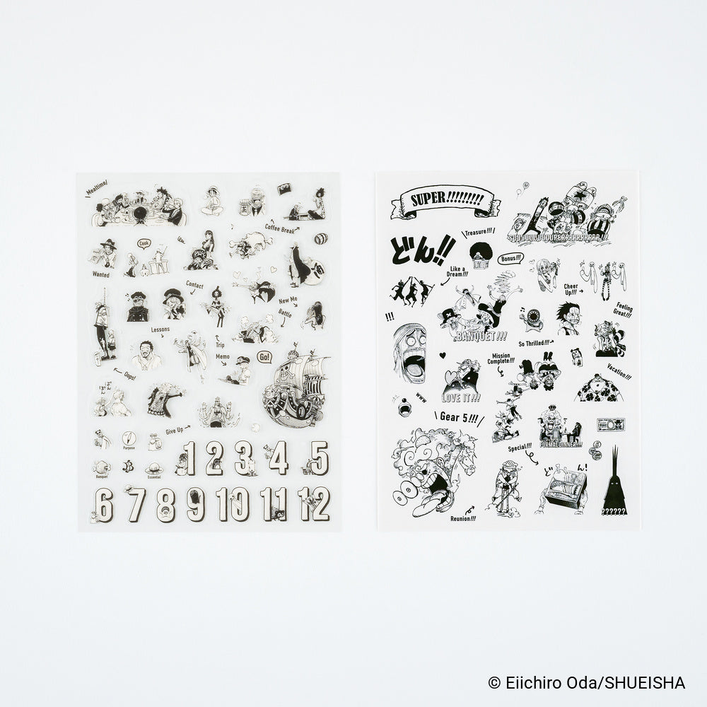 Hobonichi Techo ONE PIECE magazine: One Piece Sticker Set (Daily / SUPER!!!)