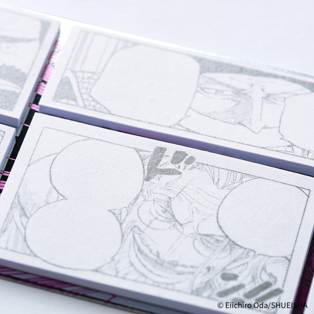 Hobonichi Techo ONE PIECE magazine: Sparkling Silver “Old Guys” Sticky Notes
