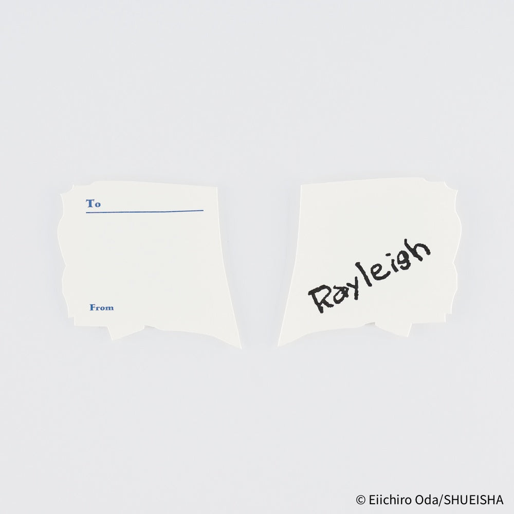 Hobonichi Techo ONE PIECE magazine: Vivre Card & Treasure Tab Letterpress Printed Card