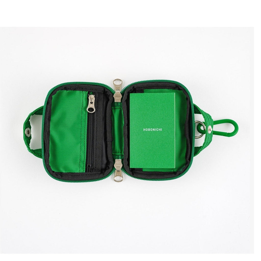 Hobonichi Techo POTR: Mini Wallet - Stroll Jr. Green