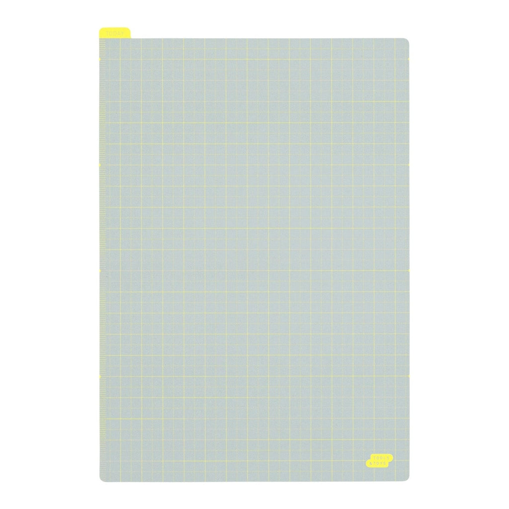 Hobonichi Techo Pencil Board for A5 Size Ice Gray x Yellow