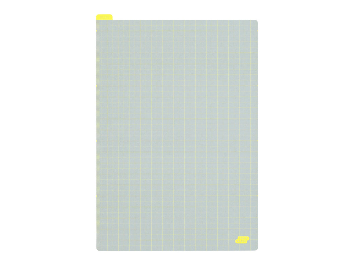 Hobonichi Techo Pencil Board for A5 Size Ice Gray x Yellow