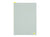 Hobonichi Techo Pencil Board for A5 Size Ice Gray x Yellow