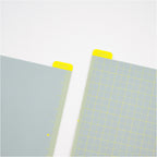 Hobonichi Techo Pencil Board for A6 Size Ice Gray x Yellow
