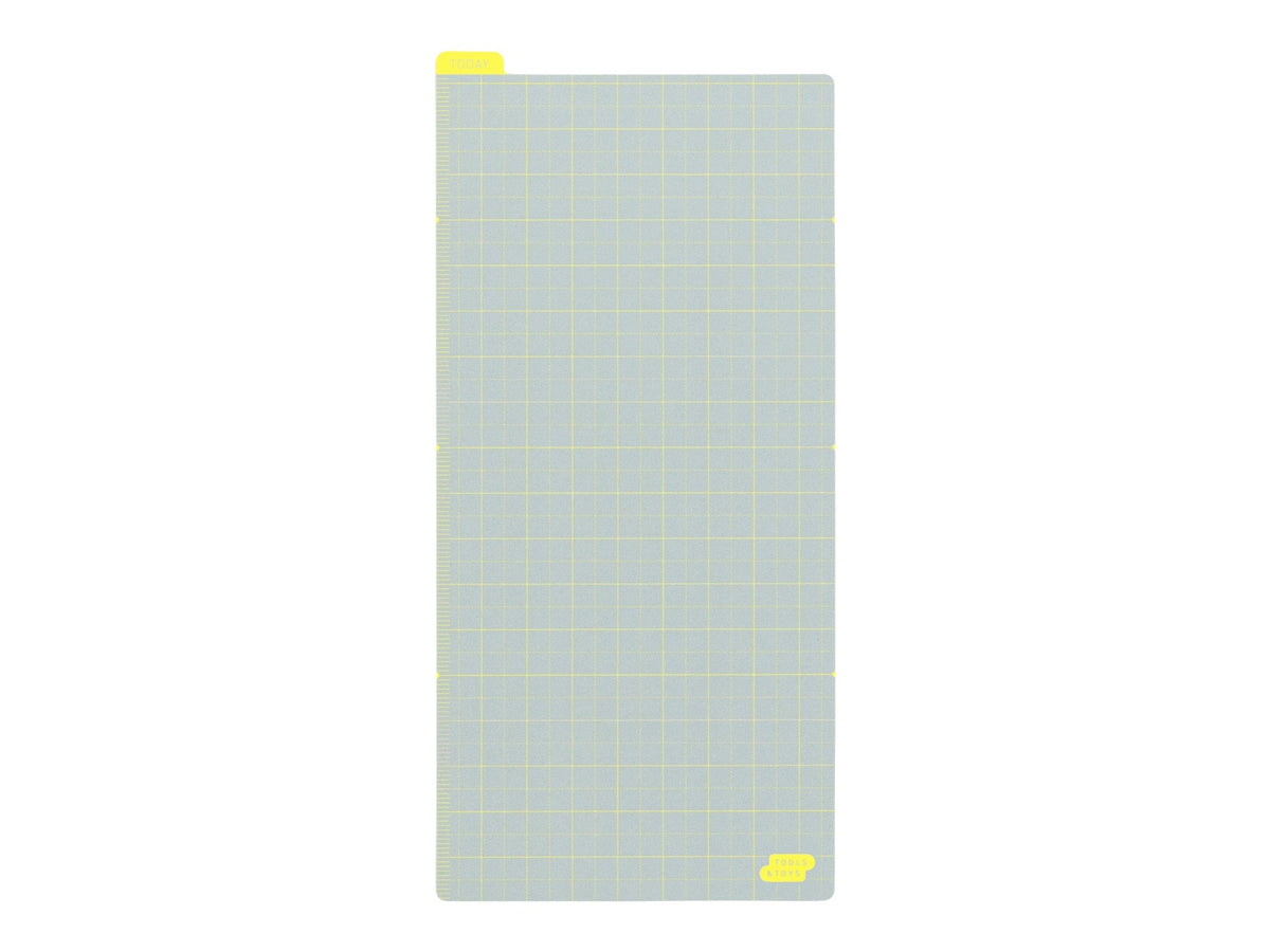 Hobonichi Techo Pencil Board for Weeks Ice Gray x Yellow