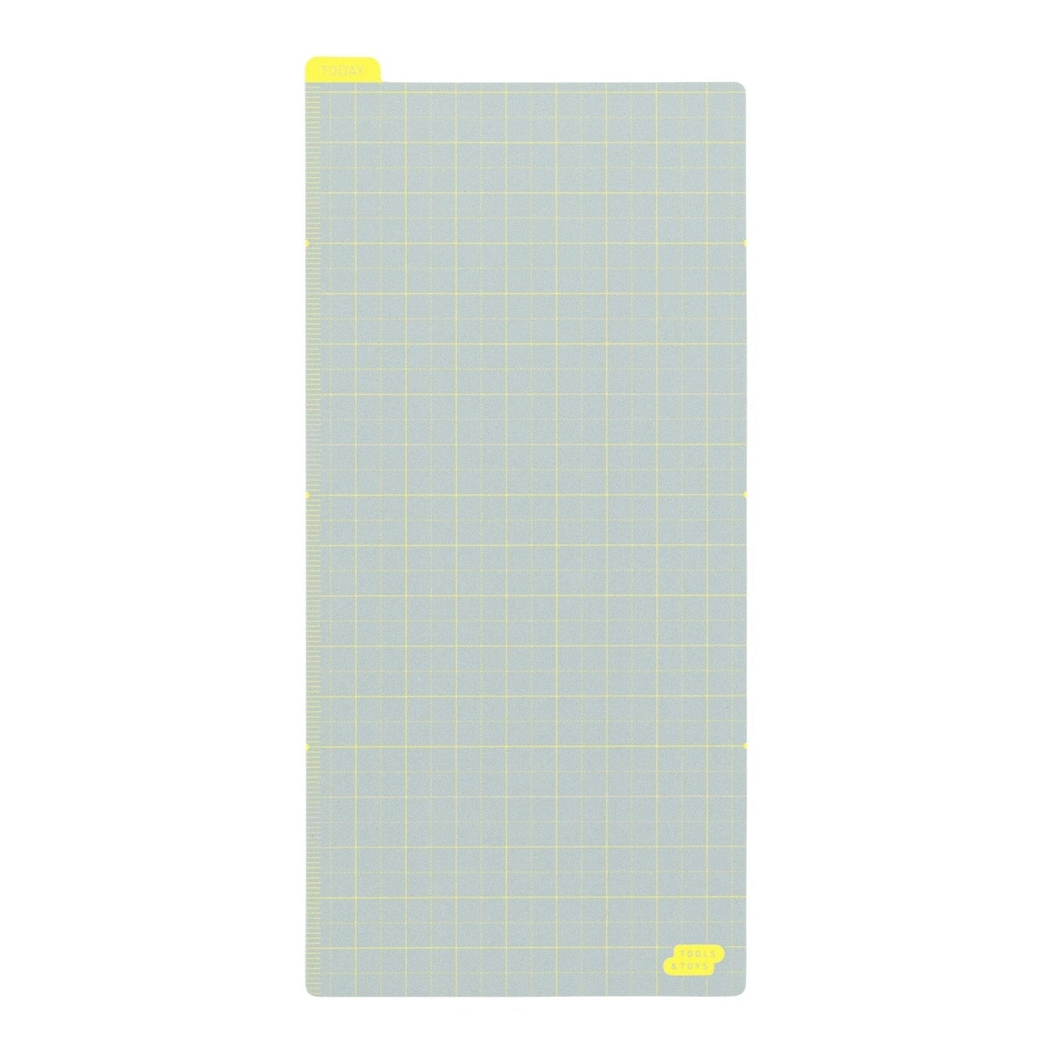 Hobonichi Techo Pencil Board for Weeks Ice Gray x Yellow